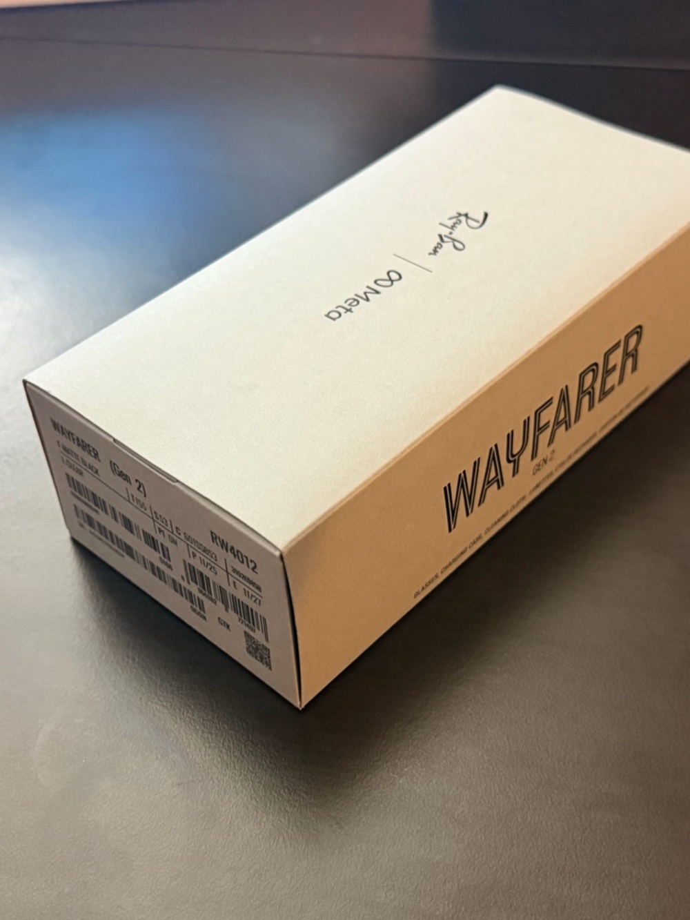 Ray-Ban META Wayfarer Large Gen 2 Clear Lenses (Matte Black) - Picture 3 of 10